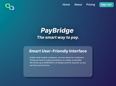 || PayBridge Tech Redesign || branding graphic design logo ui
