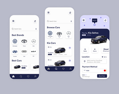 Rent A Car App - UIDesignz 3d app branding dashboard design graphic design illustration logo mobile app design prodct ui ux