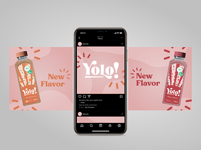 Yolo! | Instagram posts Desing brand branding design feed graphic design instagram instagram feed instagram post logo logo desing product product desing