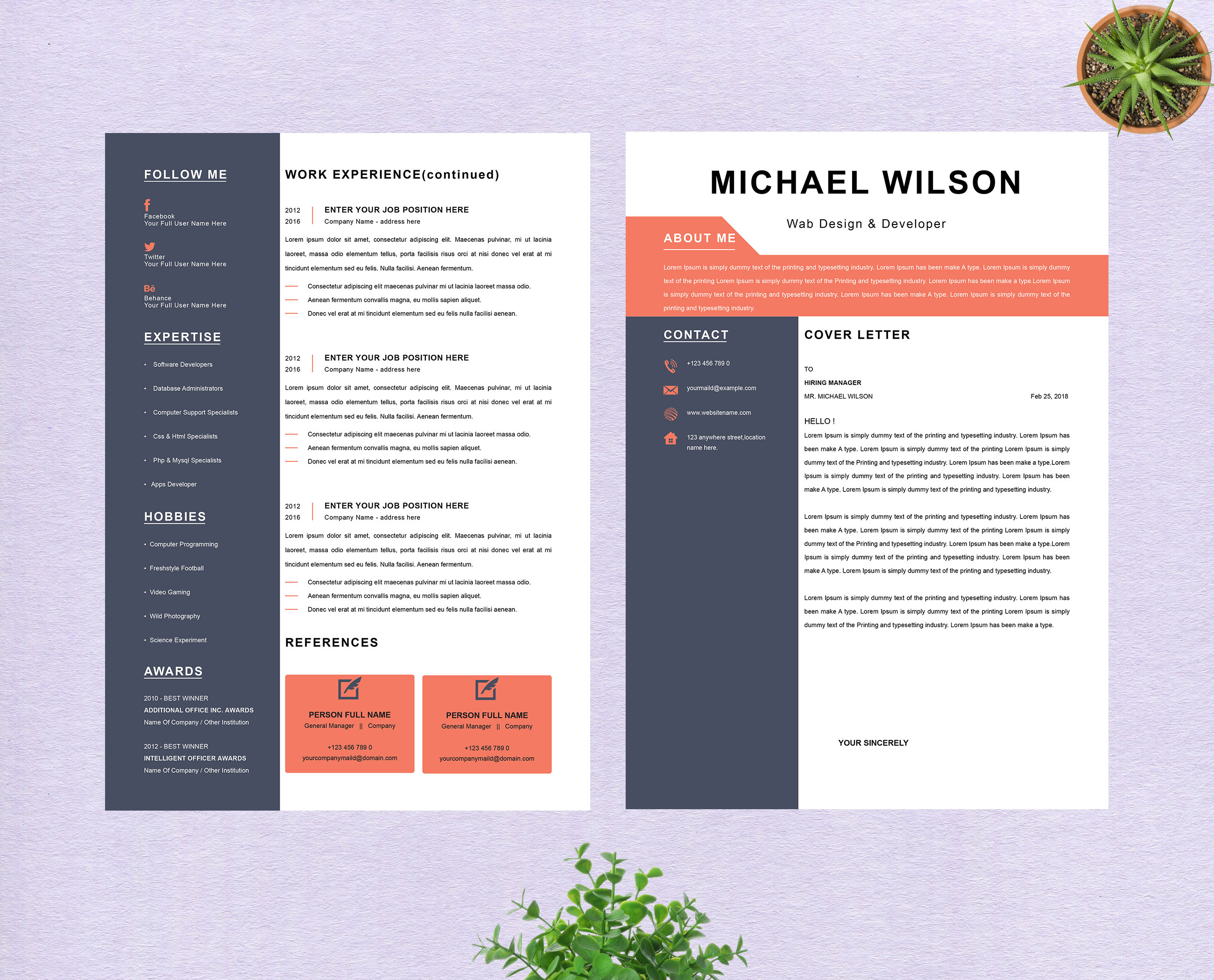 curriculum vitae by Resumepik on Dribbble