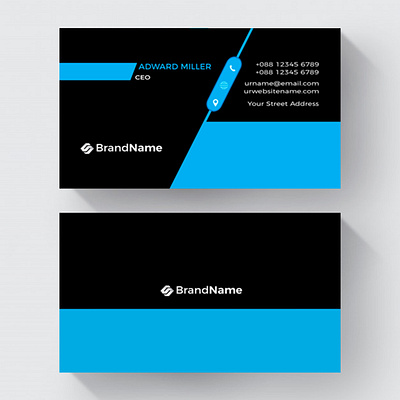 Business Card Design branding business card card design corporate card design graphic design vector