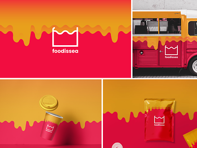 Brand Foodissea brand and identity branding concept design logo logo design logo design concept