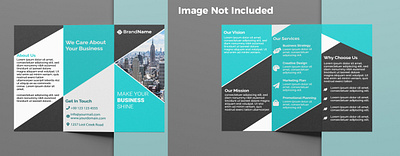 Tri Fold Brochure branding brochure corporate brochure design flyer graphic design marketing tri fold tri fold brochure