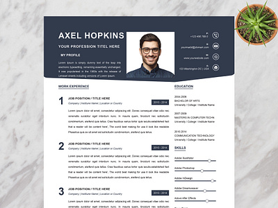 Free Resume Builder Designs, Themes, Templates And Downloadable Graphic 