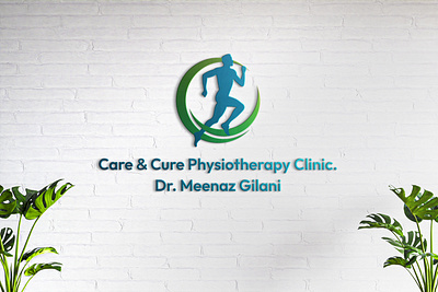 Physiotherapy Logo | Logo Design brand branding care clinic clinic logo cure design doctor fitness fitness logo healthcare illustration logo medical medical logo physio physiotherapy physiotherapy logo typography vector
