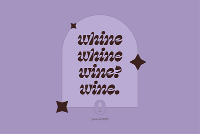 Wine Poetry branding colors design graphic design illustration illustrator cc poetry typography ui vector