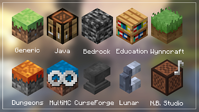 Minecraft 3d Icons 3d 3d model blockbench design pixel art