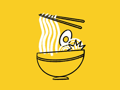 Send Noods 🍜 design doodle food funny illo illustration lol noodles noods pho sketch