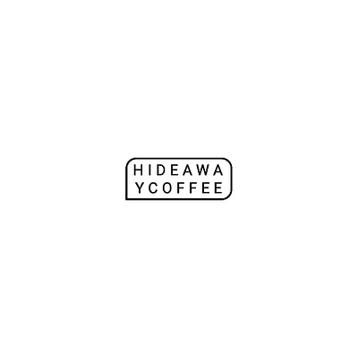 Hideaway Caffe Logotype caffe caffeshop design designstudio graphicdesign logo logodesign logos logotype minimalist visualidentity