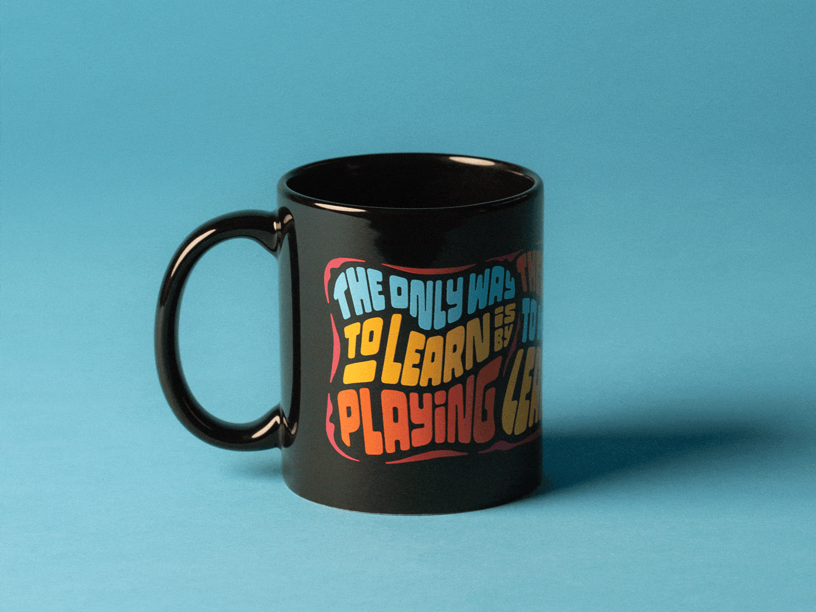 Game Changer Mug collegehumor game changer handlettering lettering merch mug mug design psychedelic