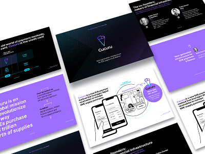 Cucuru Pitch Deck branding deck design fintech fundraising graphic design logo pitch deck presentantion presentation design slide startup ui vc