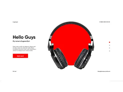 Headphones animation app branding design figma graphic design illustration interface logo motion graphics ui vector webdesign webdesigner