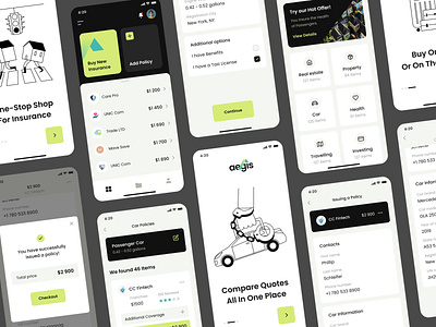 The Aegis mobile interaction animation app app design behance brand branding design illustration interaction ios mobile mobile app mobile app design motion motion app motion design ui ux