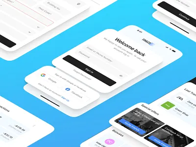 Finance Mobile App Design app bank design figma financial fintech investment ios mobile ui ux