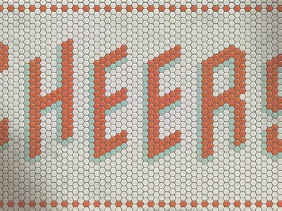 West Egg Entryway Mosaic branding graphic design