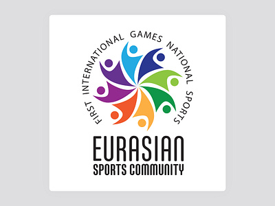 Eurasian Sports Community Logotype brand community design designer game graphicdesign graphicdesigner international logo logodesign logodesigner logotype sport