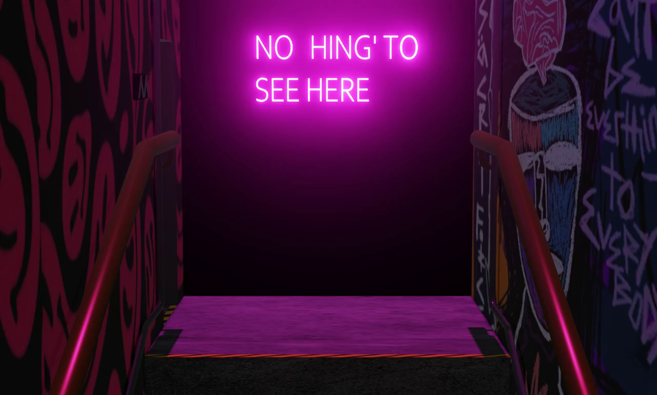 Nothing to see here Neon Sign Poster for Sale by CoffeeDesigns  Redbubble