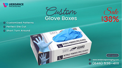 Custom Glove Boxes - Verdance Packaging branding custom boxes custom glove boxes medicine packaging companies pharma packaging pharmaceutical packaging