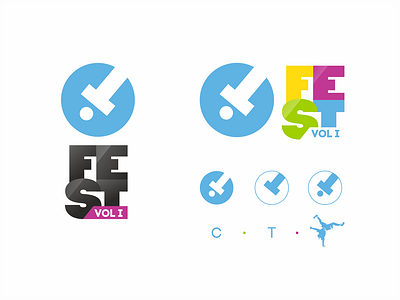 CT fest c branding corporate identity design graphic design logo logotype vector