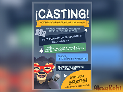 Casting flyer flyer