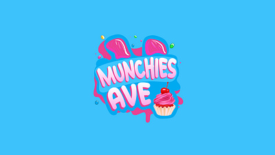 Munchies Ave Snack Logo Branding branding graphic design logo