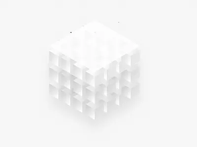 Autoscaling after effects animat autoscaling blocks cube data design loop motion