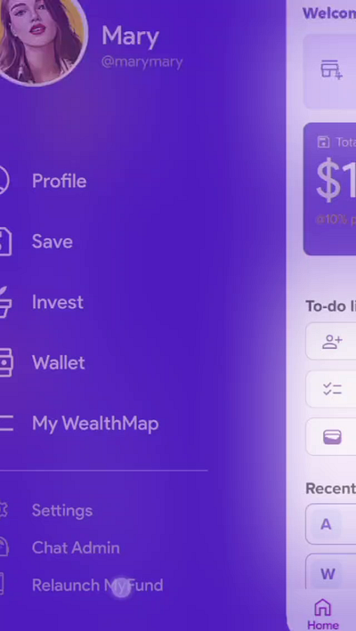 MyFund App Video Prototype figma fintech mobile app myfund proptech prototyping video