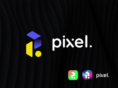 Logo concept - Pixel. branding gradient graphic design logo logodesign pixel