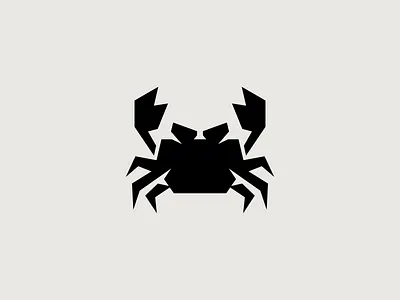Crabby 2022 angry crab crabby inktober inktober 2022 logo logo design
