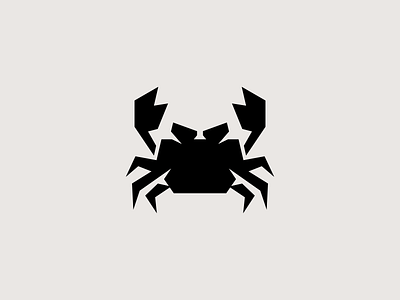 Crabby 2022 angry crab crabby inktober inktober 2022 logo logo design