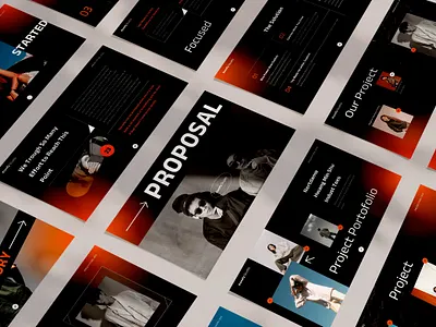 Proposal Presentation Template branding google slides google slides template keynote presentation lookbook minimal pitch deck portfolio powerpoint presentation design presentation template slides