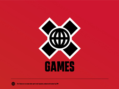 X Games Refresh branding design graphic design logo sports xgames