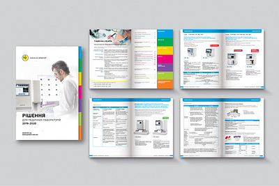 Design and layout of the catalog design graphic design typography