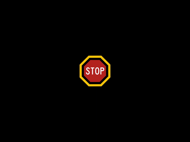 STOP OR GO animation branding design go motion design stop ui ux vector