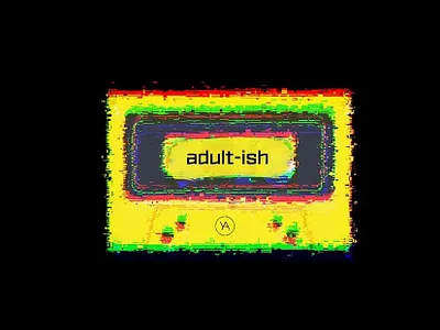 Adult-ish branding christian church design illustration jesus logo typography youngadults