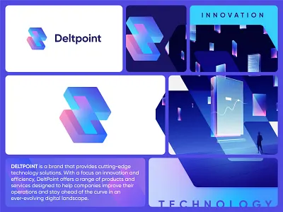 Technology Logo concept, 3D logo, DP letter logo 3d 3d logo ai app logo brand identity branding d letter d logo dp letter dp logo isometric logo lettermark logo logo logo design p letter p logo tech tech logo technology technology logo