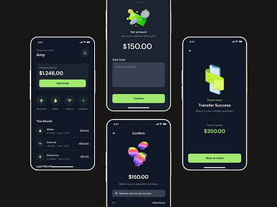 Bill Payment App Concept app app design design mobile ui ui ui design