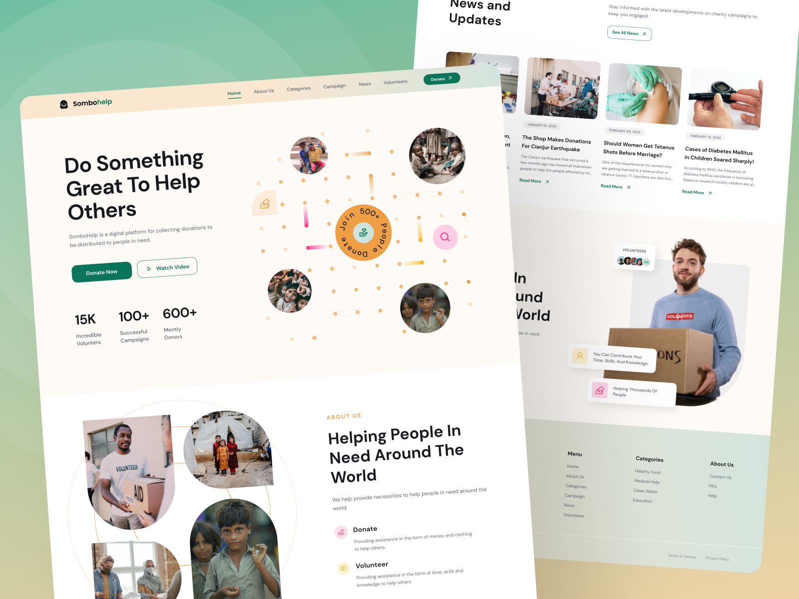 Example of Basic Website Design 