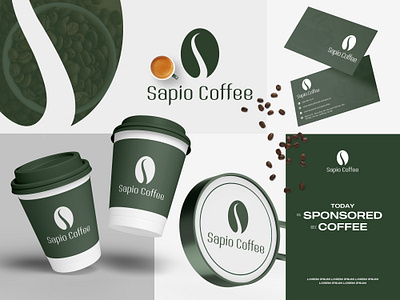 Branding Sapio Coffee branding graphic design logo