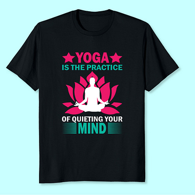 Yoga T-Shirt Design custom design custom t shirt design graphic design illustration shirt summer t shirt design t shirt t shirt design t shirt design t shirts t shirts typography vector yoga t shirt design