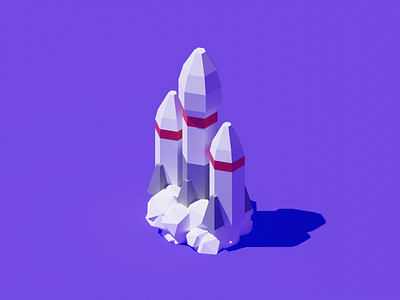 Rocket - 3D 3d blender design illustration rocket