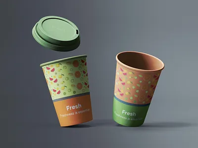 Coffee Cups branding coffee cup cup design disposable cup graphic design illustration vector