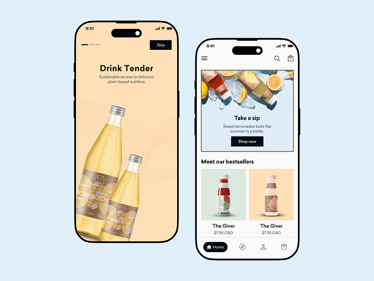 Greenhouse Soft Drinks Marketplace App by Musemind Mobile for