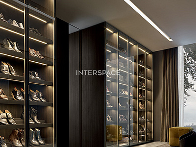 Luxury Wardrobe Design Malaysia - Interspace closet design home renovation malaysia interior design interior design selangor wardrobe design