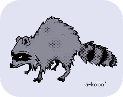 ră-koo͞n′ animals illustration illustration art