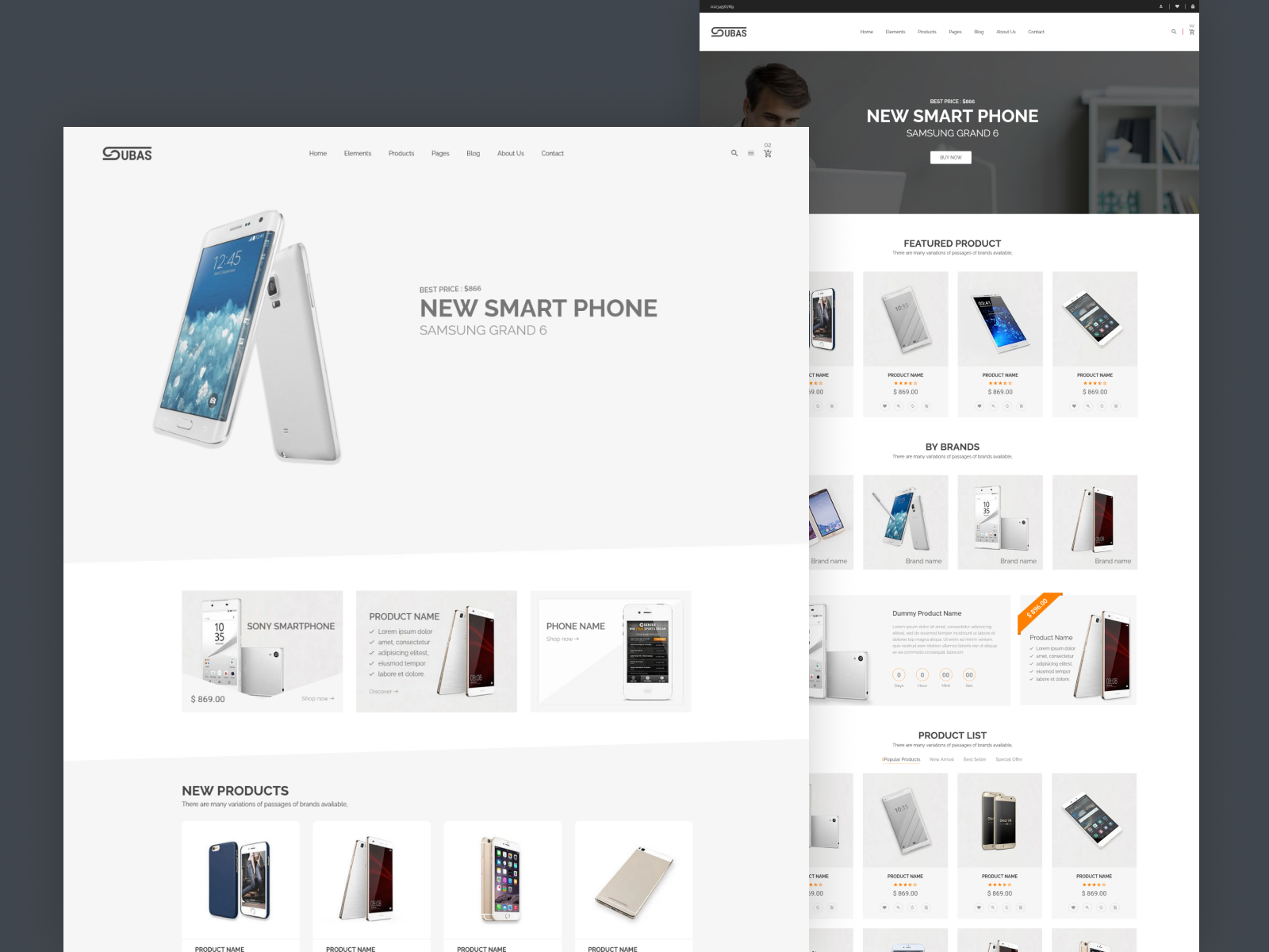 Electronics Store ECommerce HTML Template By HasThemes On Dribbble