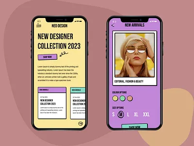 Neo Brutalism Design app app branding design graphic design logo neo brutalism design typography ui ux vector