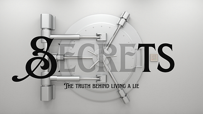 Secrets christian church design graphic design jesus