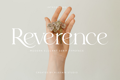 Reverence Font branding headline font logo