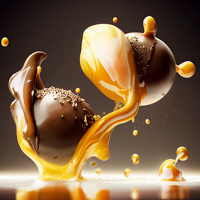 Caramel design graphic design illustration